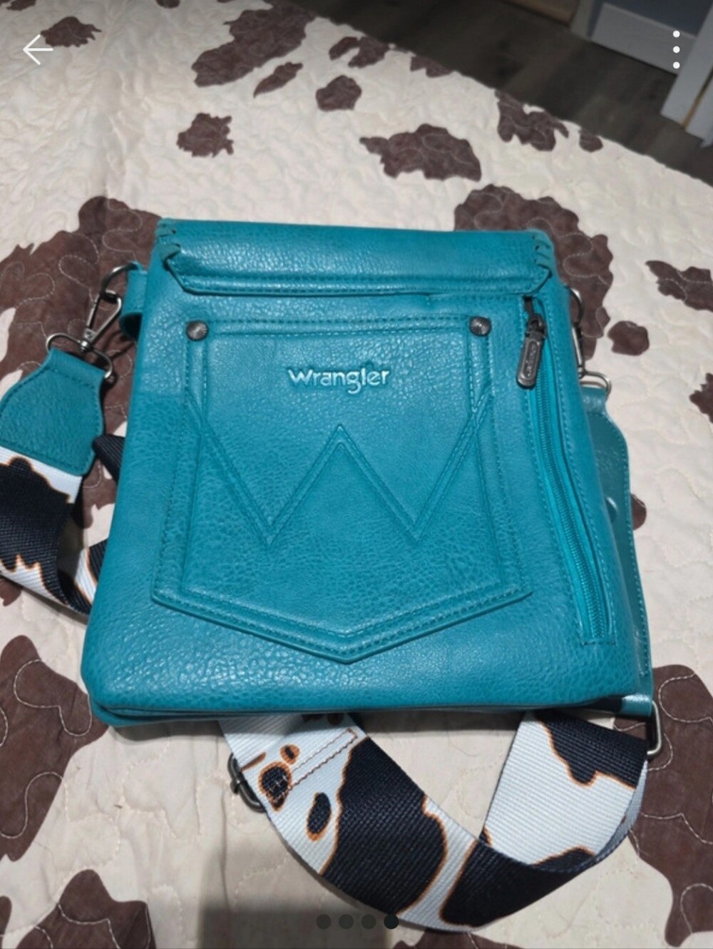 Wrangler Teal Crossbody Bag. Never Used!!